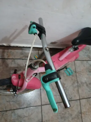 Bicicleta infantil rosa