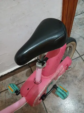 Bicicleta infantil rosa