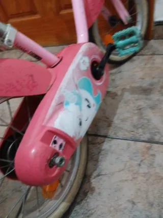 Bicicleta infantil rosa