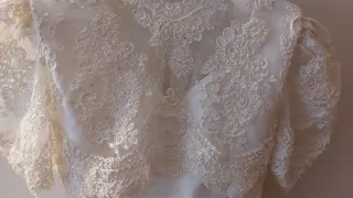 Vestido de Novia Encaje y Satén