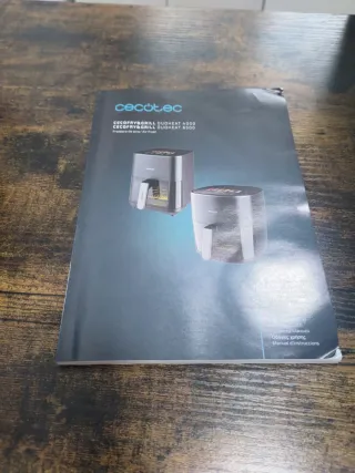 Cecotec Freidora Aire 6.5L + accesorios Impecable