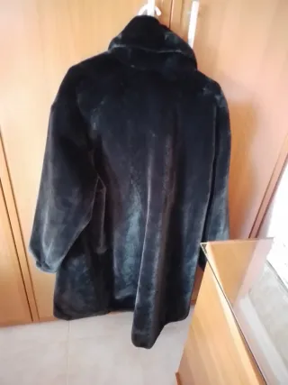 Abrigo Zara Negro Talla L