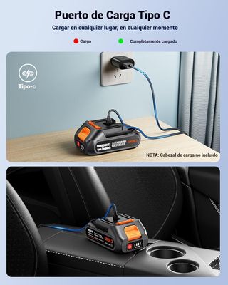 Aspiradora SEALIGHT 21000Pa 9 en 1