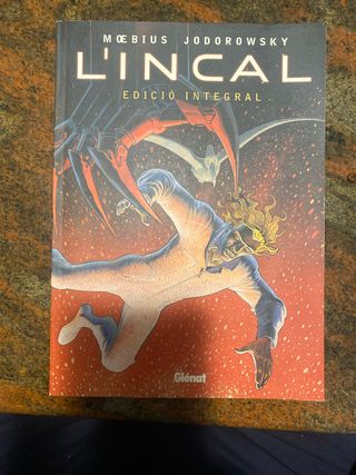 Libro L'Incal Edición Integral Moebius