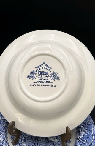 Set 8 Piatti Fondi Old Castle Staffordshire