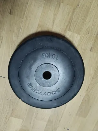 1 Disco de pesas Bodytone 10kg 28mm