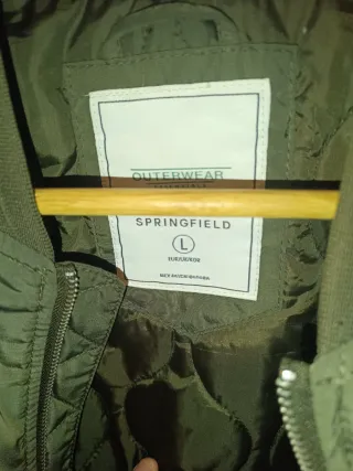 Chaqueta Bomber Verde Oliva