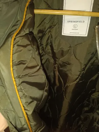 Chaqueta Bomber Verde Oliva