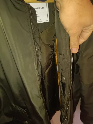 Chaqueta Bomber Verde Oliva