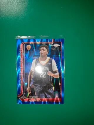Carta Rookie NBA Derik Queen Chrome