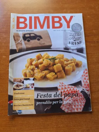 Lotto/set 11 riviste Voi Noi Bimby 03/2019-02/2020