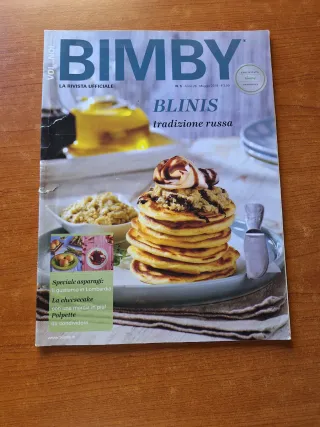 Lotto/set 11 riviste Voi Noi Bimby 03/2019-02/2020