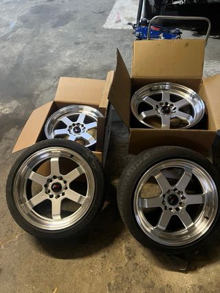 Llantas JR12 5x112 y 5x120