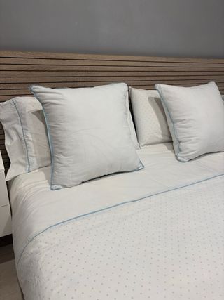 TEXTURA funda nórdica 150, 2 almohadas y 2 cojines