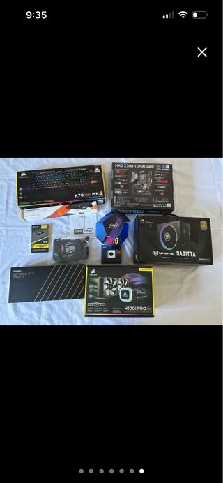 PC Gaming RTX3060TI FE y i9900K 3.60GHz