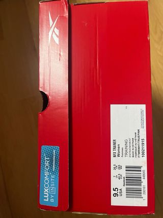 Zapatillas Reebok Mujer Blancas y Rosas Nuevas