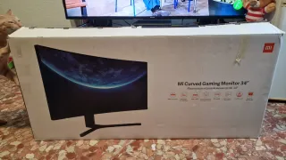 Monitor Xiaomi curvo negro 34" CAMBIO POR OLED