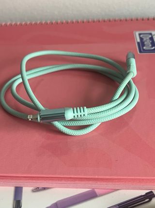 Cable Lightning USB iPhone Menta