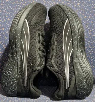 Zapatilla Puma De Trainer Scend Pro Negro Plata.