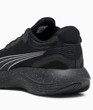 Zapatilla Puma De Trainer Scend Pro Negro Plata.