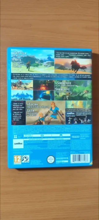 Zelda Breath of The Wild(Wii U)