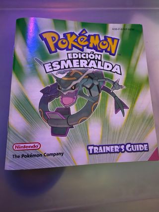 Pokemon Esmeralda Edición RPG Nintendo GBA