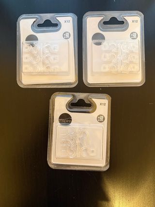 Anillas para cortina Inspire X12 2 Packs completos