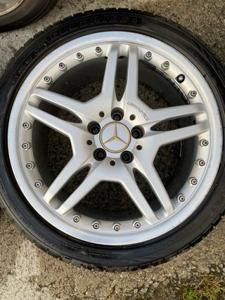 Llantas réplica AMG 18” doble medida (4 unidades)