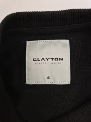 Felpa girocollo colore nero