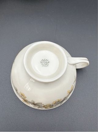 Richard Ginori Servizio Tè 6 Tazze Piattini