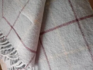 Bufanda Burberry Azul y Morado