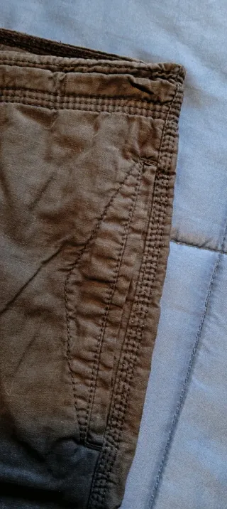 Pantalón H&M Lino Negro