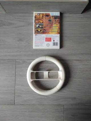 Flatout + Volante Wii