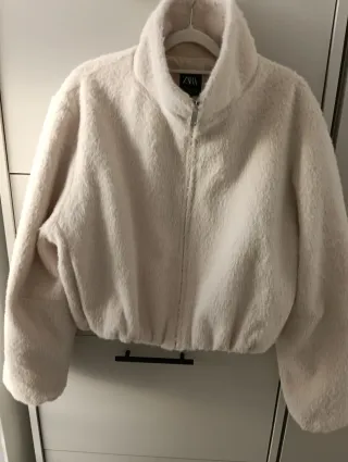Chaqueta Zara Beige Talla M