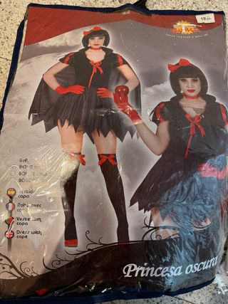 Disfraz Princesa Oscura Talla Única