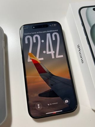 iPhone 15 128GB Negro Apple Care