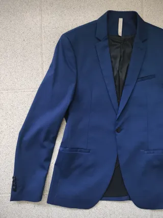 Chaqueta azul hombre
