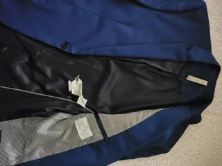 Chaqueta azul hombre