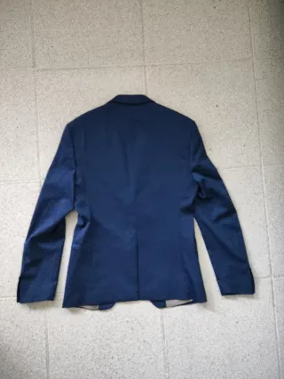 Chaqueta azul hombre