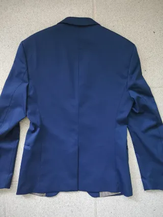 Chaqueta azul hombre