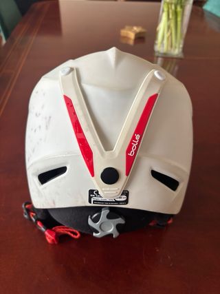 Casco de esquí Bolle blanco 54-58cm