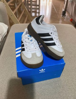 Adidas Samba Bebé Blancas