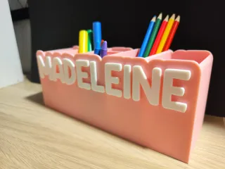 Portalápices personalizado