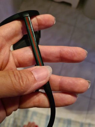 Occhiali da sole Gucci neri e oro