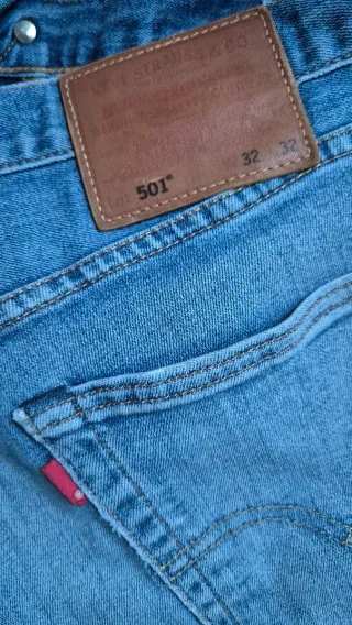 Levi's Jeans Azules Desgastados