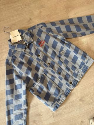 BOBO CHOSES chaqueta tejana bicolor M sin estrenar