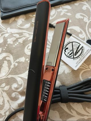 Plancha Corioliss C1 + Cepillo Negro/Rosa