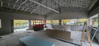 Pladur encintado y pintura