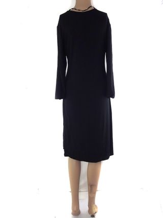 Conbipel Abito Nero Da Donna Taglia L Fluido