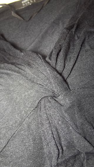 Conbipel Abito Nero Da Donna Taglia L Fluido